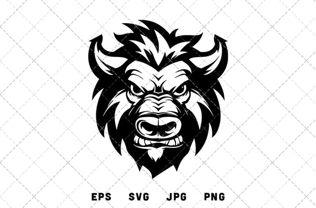 Warthog Mascot Graphics - JPG, SVG, PNG, EPS - Digital Download with Commercial License for Cricut, Silhouette, Scan N Cut Crafting SVG Loveleen Kaur 
