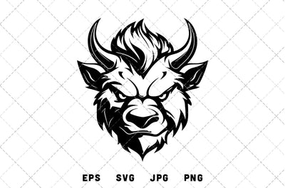 Warthog Mascot Graphics - JPG, SVG, PNG, EPS - Digital Download with Commercial License for Cricut, Silhouette, Scan N Cut Crafting SVG Loveleen Kaur 
