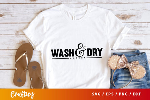 Wash & dry SVG Design SVG Designangry 