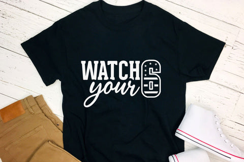 Watch Your 6, Police Sayings SVG SVG CraftLabSVG 