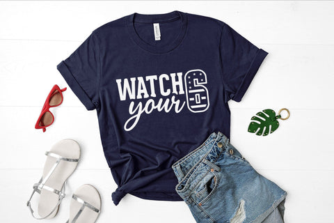 Watch Your 6, Police Sayings SVG SVG CraftLabSVG 