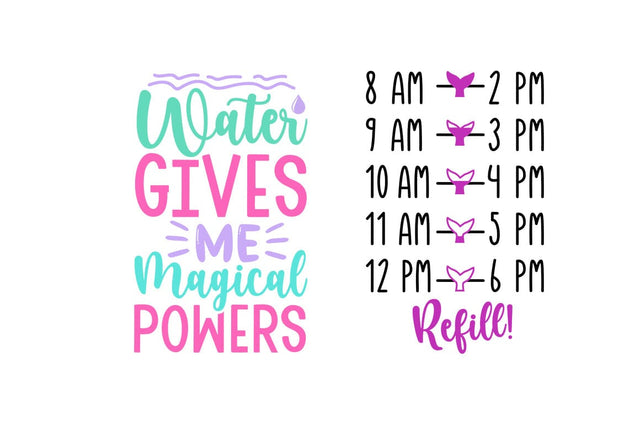 Water gives me magical powers SVG Design SVG Designangry 