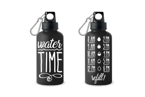 Water Time, Water Tracker SVG SVG CraftLabSVG 