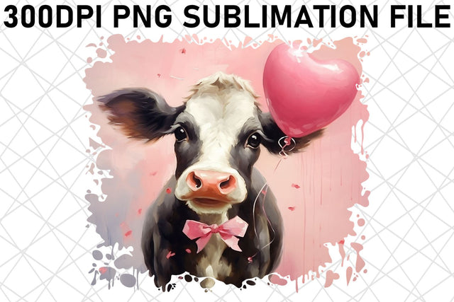 Watercolor Animal Valentine's PNG Kit Sublimation afrosvg 