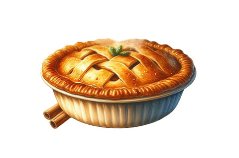 Watercolor Autumn Golden Harvest Clipart Sublimation SVGista 