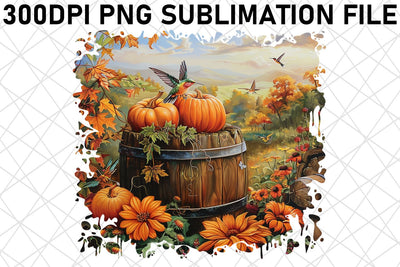 Watercolor Autumn Wrap Print Fall Mug Sublimation PNG Sublimation afrosvg 