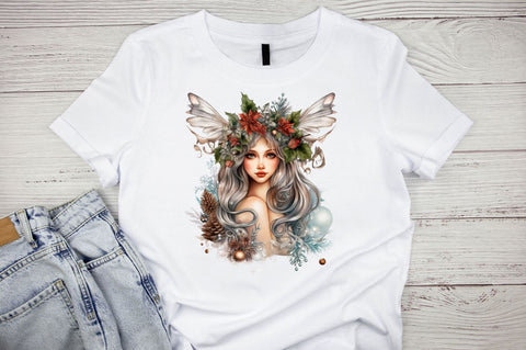 Watercolor Beautiful Christmas Sublimation Clipart Bundle Sublimation Designangry 