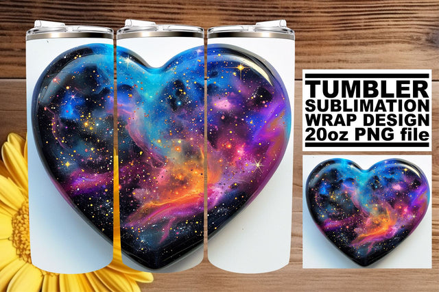 Watercolor Beauty - Love Tumbler Delight Sublimation afrosvg 