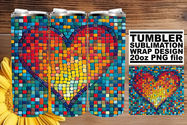 Watercolor Beauty - Love Tumbler Symphony Sublimation afrosvg 