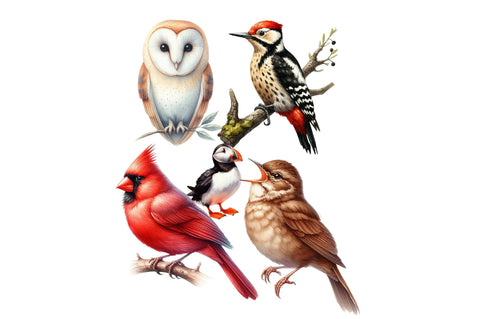 Watercolor Bird Sublimation Sublimation SVGista 