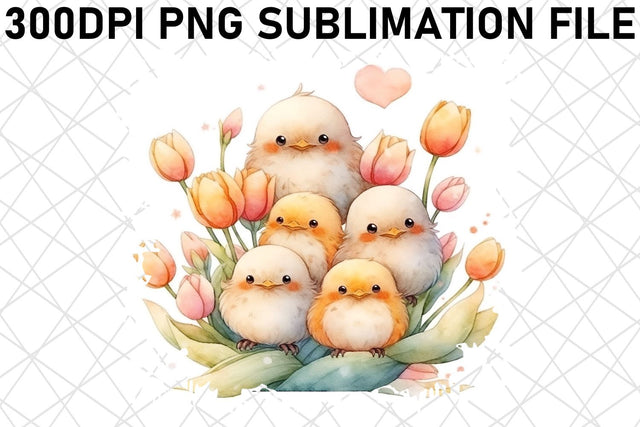 Watercolor Bird Sublimation: Your Creative Touch Sublimation afrosvg 