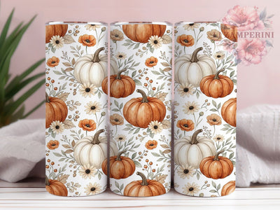 Watercolor Boho Pumpkin 20oz Tumbler, Watercolor Boho, Boho Pumpkin, Watercolor Pumpkin, Pumpkin Tumbler, 20oz Tumbler, Boho Tumbler, Tumbler Wrap Sublimation Li Zamperini 