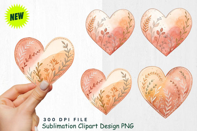 Watercolor Boho Woodland Animals Illustration Clipart Sublimation Regulrcrative 