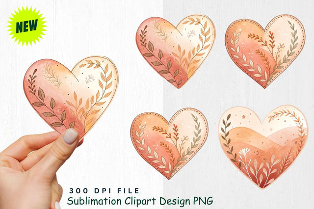 Watercolor Boho Woodland Animals Illustration PNG Sublimation Regulrcrative 