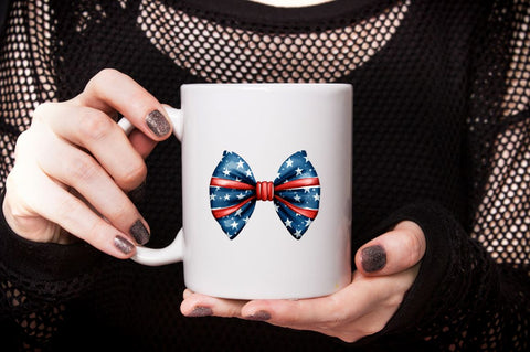 Watercolor Bow Bundle 4th of July Sublimation Bundle Sublimation Designangry 