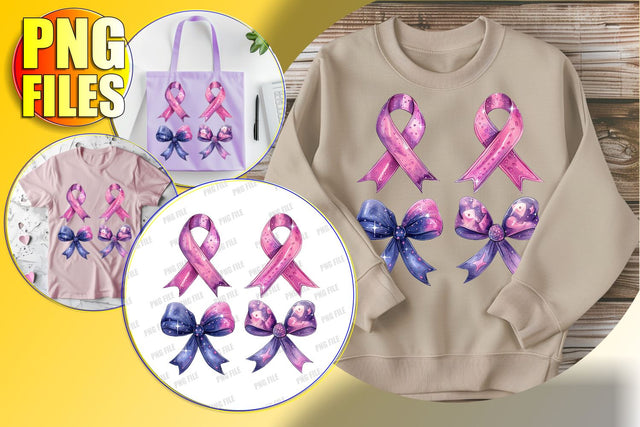 Watercolor Breast Cancer Ribbon PNG Clipart Sublimation afrosvg 