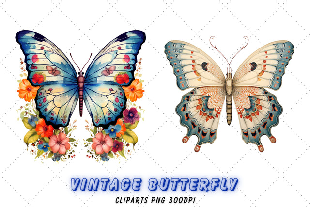Watercolor butterflies clipart, Pink butterflies, Pink-red butterflies, Pink-lilac butterflies, Pink-yellow butterflies, PNG. Sublimation FloridPrintables 
