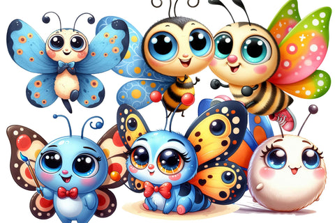 Watercolor Butterfly Clipart Sublimation Rupkotha 