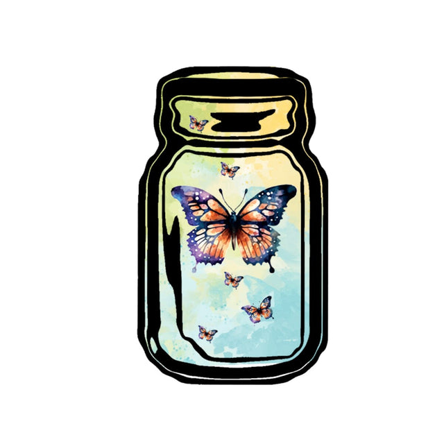 Watercolor Butterfly svg png Download, Butterfly Svg Clipart png, Enchanted Mystical Illustration Butterfly Card Making, Summer Glass jar SVG Whitetailcrafts 