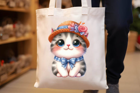 Watercolor Cats Clipart Sublimation Rupkotha 