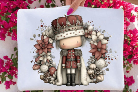 Watercolor Christmas Nutcracker Clipart Bundle. Sublimation SVGArt 
