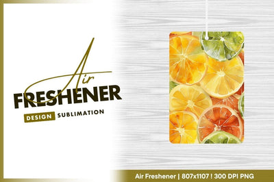 Watercolor Citrus Fruit Slices Orange Lemon Lime Grapefruit Seamless Pattern Sublimation Regulrcrative 