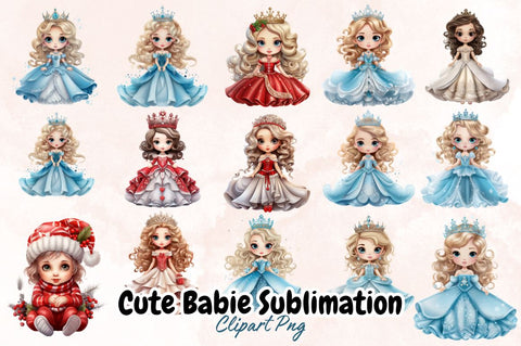 Watercolor Cute Babies Sublimation Clipart Bundle Sublimation Designangry 