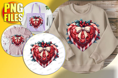 Watercolor Cute Christmas Clipart Sublimation PNG Design Sublimation afrosvg 