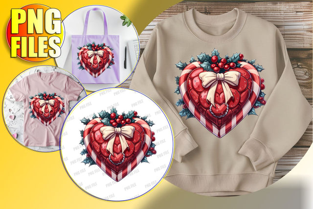 Watercolor Cute Christmas Clipart Sublimation PNG Design Sublimation afrosvg 