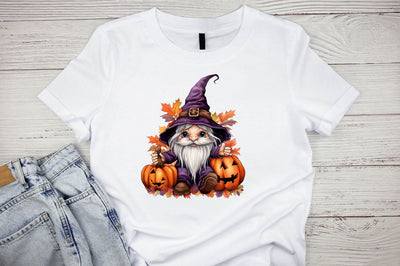 Watercolor Cute Halloween Gnomes Sublimation Bundle Sublimation Designangry 