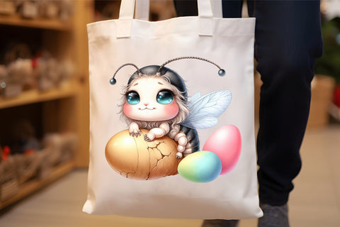 Watercolor Cute Insects Clipart Sublimation Rupkotha 