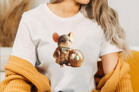 Watercolor Cute Rat Clipart PNG Sublimation Clipart Sublimation SVGArt 