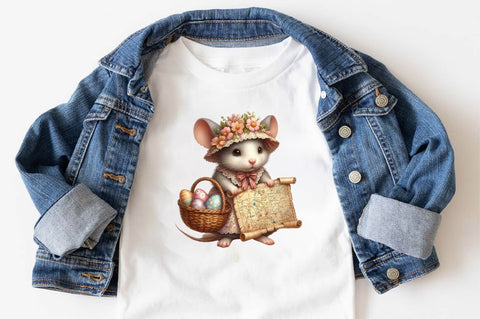 Watercolor Cute Rat Clipart PNG Sublimation Clipart Sublimation SVGArt 
