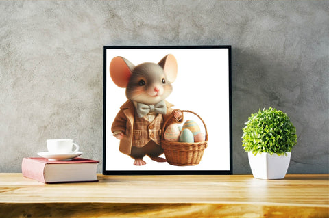 Watercolor Cute Rat Clipart PNG Sublimation Clipart Sublimation SVGArt 
