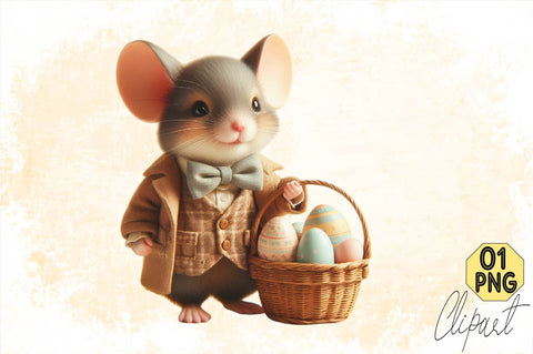 Watercolor Cute Rat Clipart PNG Sublimation Clipart Sublimation SVGArt 