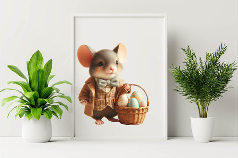 Watercolor Cute Rat Clipart PNG Sublimation Clipart Sublimation SVGArt 