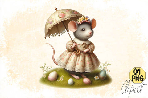 Watercolor Cute Rat Clipart PNG Sublimation Clipart Sublimation SVGArt 