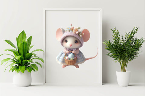 Watercolor Cute Rat Clipart Sublimation Clipart Sublimation SVGArt 