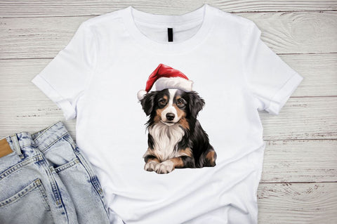 Watercolor Dog Christmas Sublimation Bundle Sublimation Designangry 