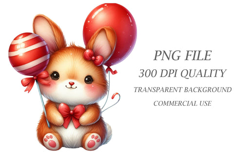 Watercolor Easter Bunny Egg Lolipop Sublimation Rupkotha 