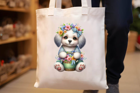 Watercolor Easter Cat Clipart Sublimation Rupkotha 