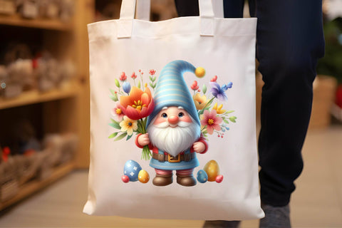 Watercolor Easter Gnome Clipart Sublimation Rupkotha 