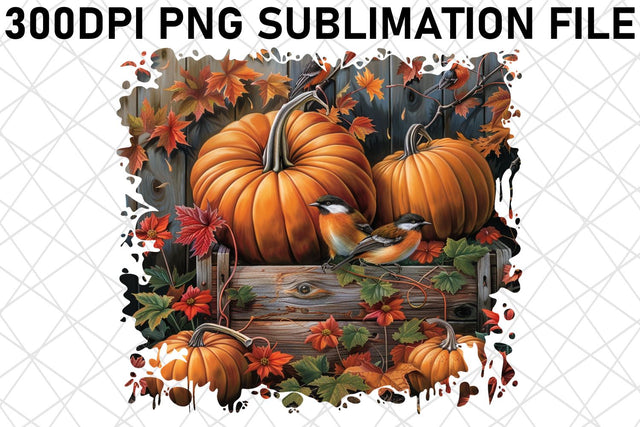 Watercolor Fall Landscape Print Wrap for Mug PNG Sublimation afrosvg 