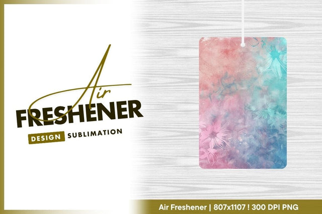 Watercolor floral background in pink blue and purple with textured overlay Sublimation Regulrcrative 