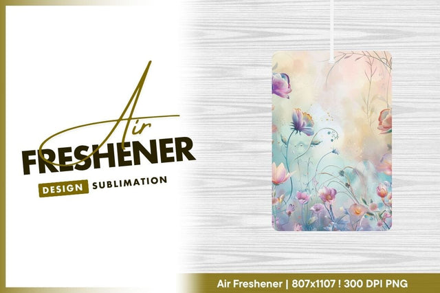Watercolor floral background with pastel colors Sublimation Regulrcrative 