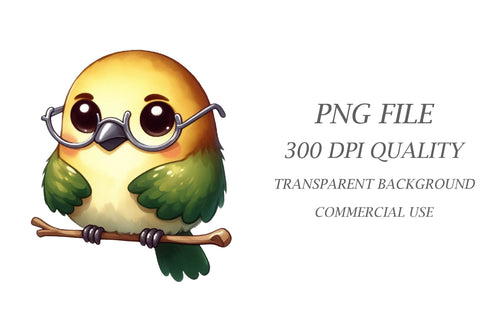 Watercolor Floral Birds Clipart Sublimation Rupkotha 