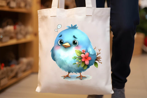 Watercolor Floral Birds Clipart Sublimation Rupkotha 