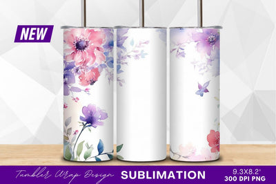 Watercolor floral frame clipart png background Sublimation Regulrcrative 