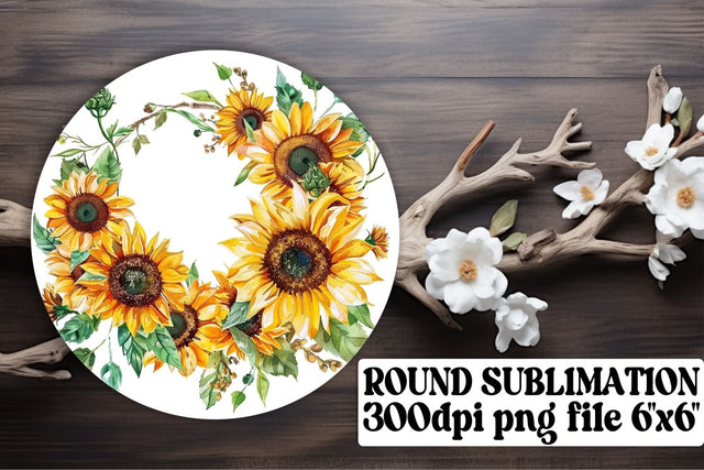 Watercolor Floral Keychain for PNG Sublimation afrosvg 