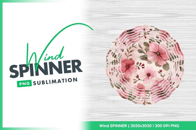 Watercolor Floral Pattern in Pink and Rose Hues with Leaves and Blossoms Sublimation Regulrcrative 